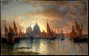 William Stanley Haseltine, Santa Maria della Salute, Sunset